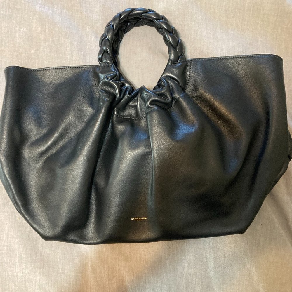 Demellier Los Angeles Braided Handle Bag